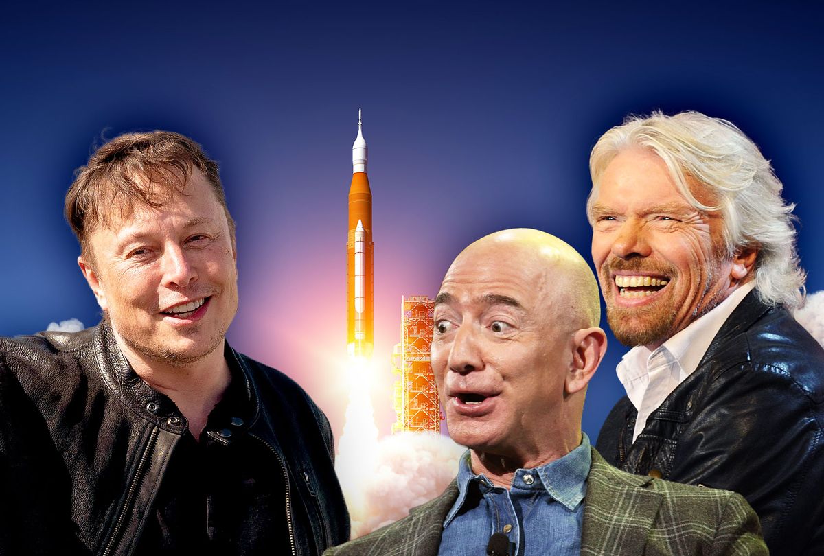 Billionaire Space Race Shameless Vanity Projects In A World Of Want